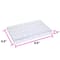 Everything Mary Large Plastic Bead Storage Organizer Box with 24 Jars